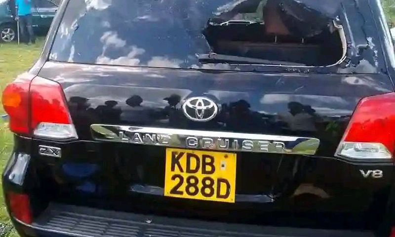 Chaos erupted during a funeral ceremony in Limuru attended by former Deputy President Rigathi Gachagua on Thursday, after a group of rowdy goons disrupted the solemn event