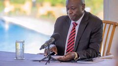 File image of former Deputy President Rigathi Gachagua