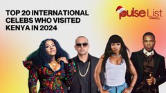 Top 20 international celebs who visited Kenya in 2024