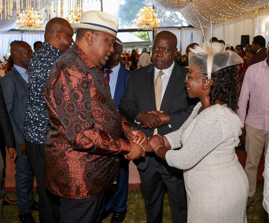 Uhuru among A-list guests as Matiang’i’s daughter weds lover in glamorous event
