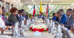File image of President William Ruto during a Cabinet meeting at State House Nairobi