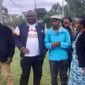 Boniface Mwangi Kariuki's family at Kenyatta National Hospital on June 29, 2025