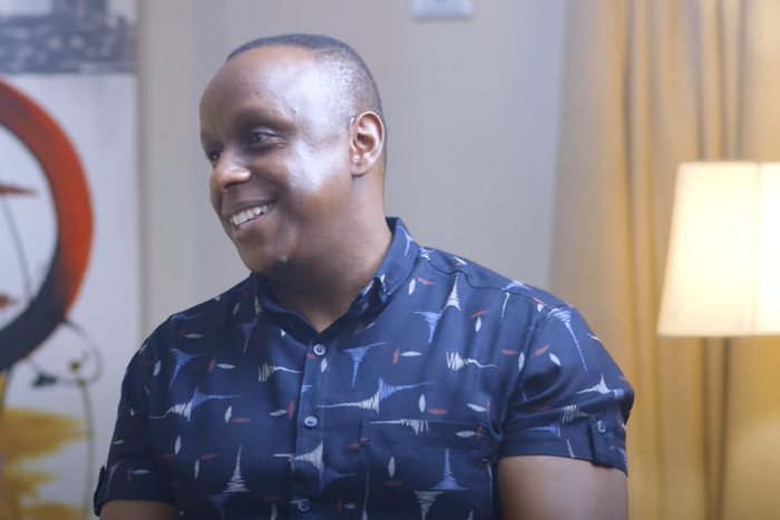 Phil Director during a YouTube interview with Judy Nyawira 'Bi Mkurugenzi' posted on February 22, 2024