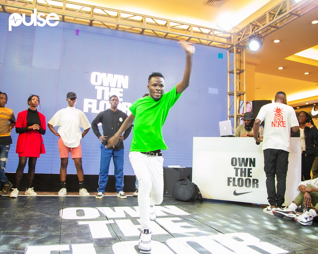 Nike's "Own The Floor" dance battle finalist and runner-up, Imagine _.0hail