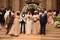 Maryanne Mudavadi & hubby seal their union in a glamorous white wedding wedding ( Photos ,oses Kuria on X)