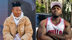 A collage of Octopizzo and Khaligraph Jones