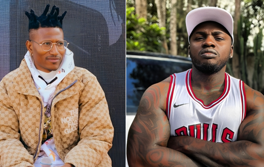 A collage of Octopizzo and Khaligraph Jones