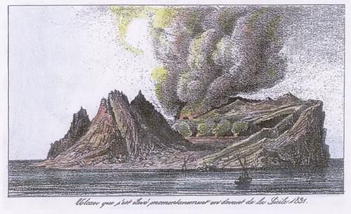 The Ferdinandea Island that caused some territorial disputes [HiddenHistory]