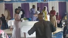 Nakuru: Chaos erupt as woman storms wedding to stop husband from wedding their house help