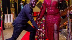 Esther Kazungu with a hubby James Kibunja