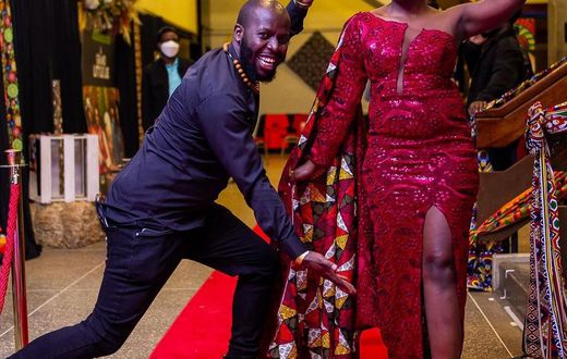 Esther Kazungu with a hubby James Kibunja