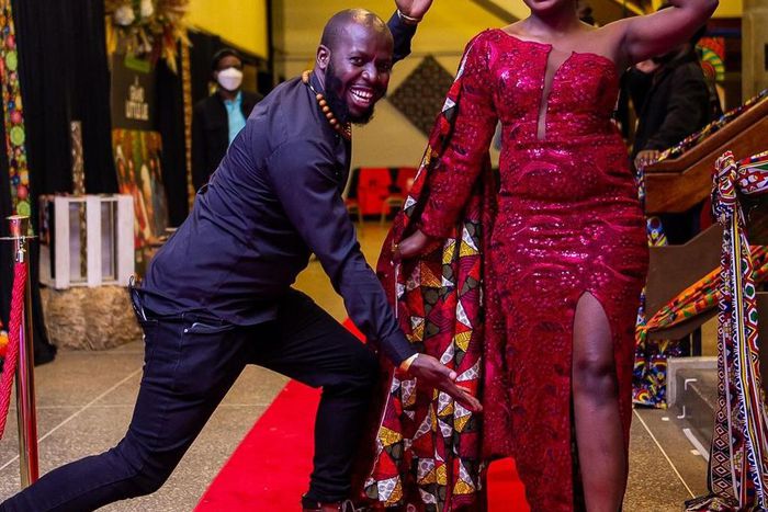 Esther Kazungu with a hubby James Kibunja