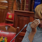 Nominated Senator Karen Nyamu in the Senate