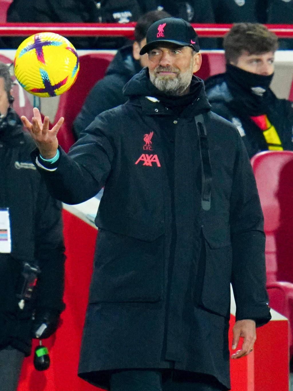 Liverpool manager Jurgen Klopp on January 2, 2023.