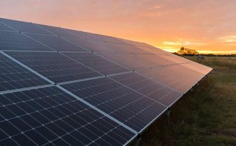 A file image of solar panels