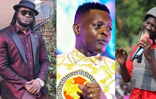 Bebe Cool, Jose Chameleone and Bobi Wine