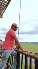 NTV Managing Editor Oliver Mathenge during a safari to Tsavo National Park