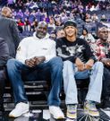Shaq O'Neal and his son Shareef O'Neal