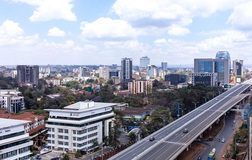 An aerial shot of the Nairobi Expressway in Kenya [Photo: Antony Trivet]