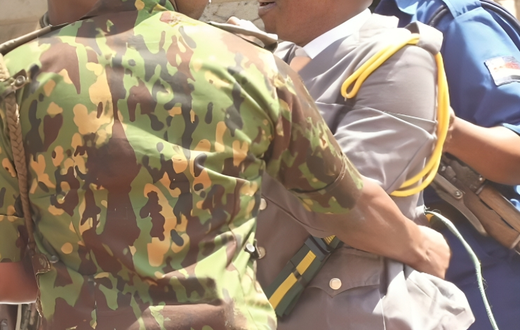 Eric Omondi arrested outside parliament building after he staged a protest with Mama Mbogas on June 4, 2024
