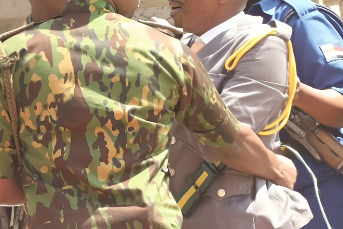Eric Omondi arrested outside parliament building after he staged a protest with Mama Mbogas on June 4, 2024