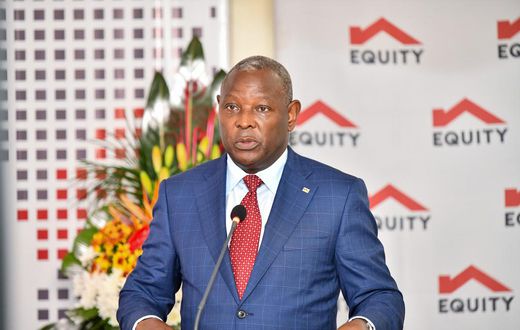 Equity Bank executive chairperson James Mwangi
