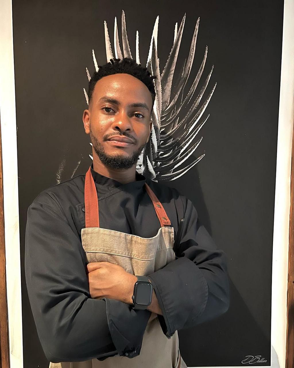 Celebrity Chef Lesiamon Ole Sempele popularly known as Chef Les
