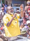 Mithika Linturi speaking during a past political rally in July 2022