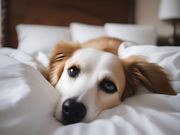A dog pet