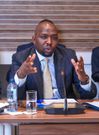 Transport CS Kipchumba Mukomen addressing the Senate’s Roads & Transport committee