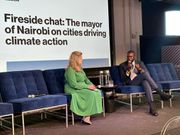 Nairobi Governor Johnson Sakaja in the Unites States