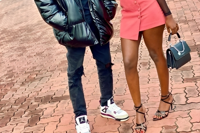 Gengetone artists Fathermoh and Sylvia Ssaru