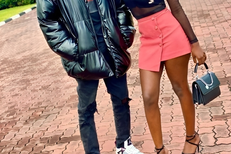 Gengetone artists Fathermoh and Sylvia Ssaru