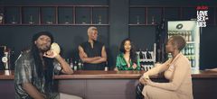 Charisma, Josh Wonder and I Am Atieno on the set of Pulse Kenya's 'Love, Sex & Lies', Episode Six