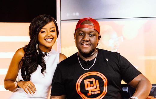 Amina Abdi Rabar & DJ Joe Mfalme ( Facebook)