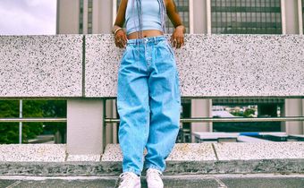 While millennials love skinny jeans, Gen Z prefers baggy denim. Delmaine Donson/Getty Images