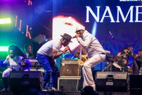 Mr. Lenny and Nameless perform their throwback tunes