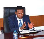 Foreign Affairs CS Alfred Mutua in his office