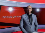 Waihiga Mwaura at BBC studio