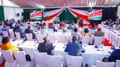 President William Ruto speaking at a Cabinet retreat on the implementation of the government’s development priorities