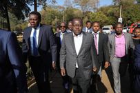 Former Interior CS Fred Matiang'i at the DCI headquarters Photo/Courtesy