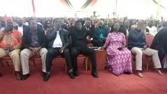 Political leaders at the Limuru III meeting