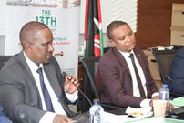 National Assembly Finance and National Planning Committee chairperson, Kimani Kuria during a public participation session for the Finance Bill 2024