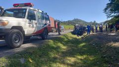 Red Cross Society at Muhoroni-Kericho Road where an accident happened