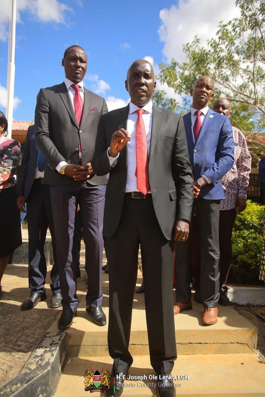 Kajiado Governor Joseph Ole Lenku