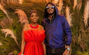 Nigerian singer 2Face & his wife actress Annie Idibia