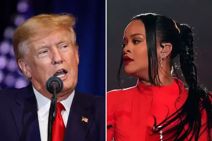 Trump, Rihanna