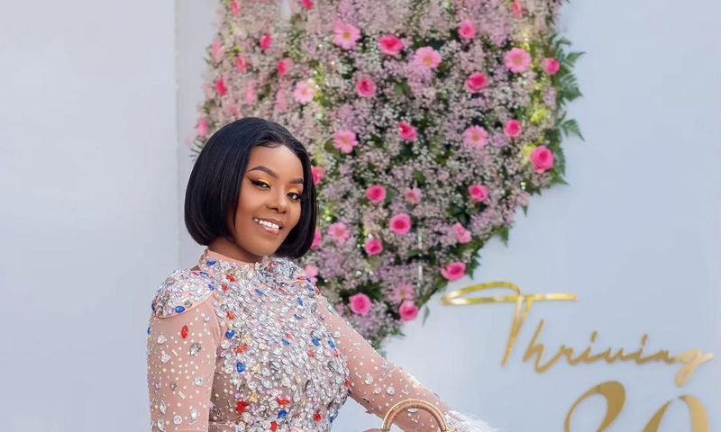 US-based Kenyan actress Idah Alisha poses for a photo