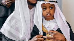 Diamond Platnumz and Naseeb Junior