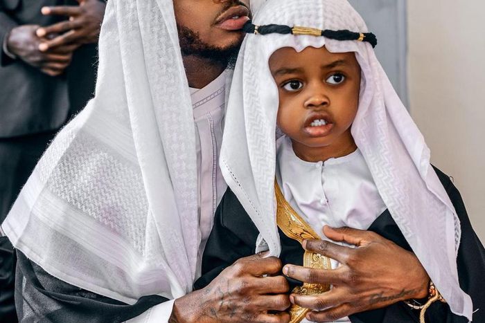 Diamond Platnumz and Naseeb Junior